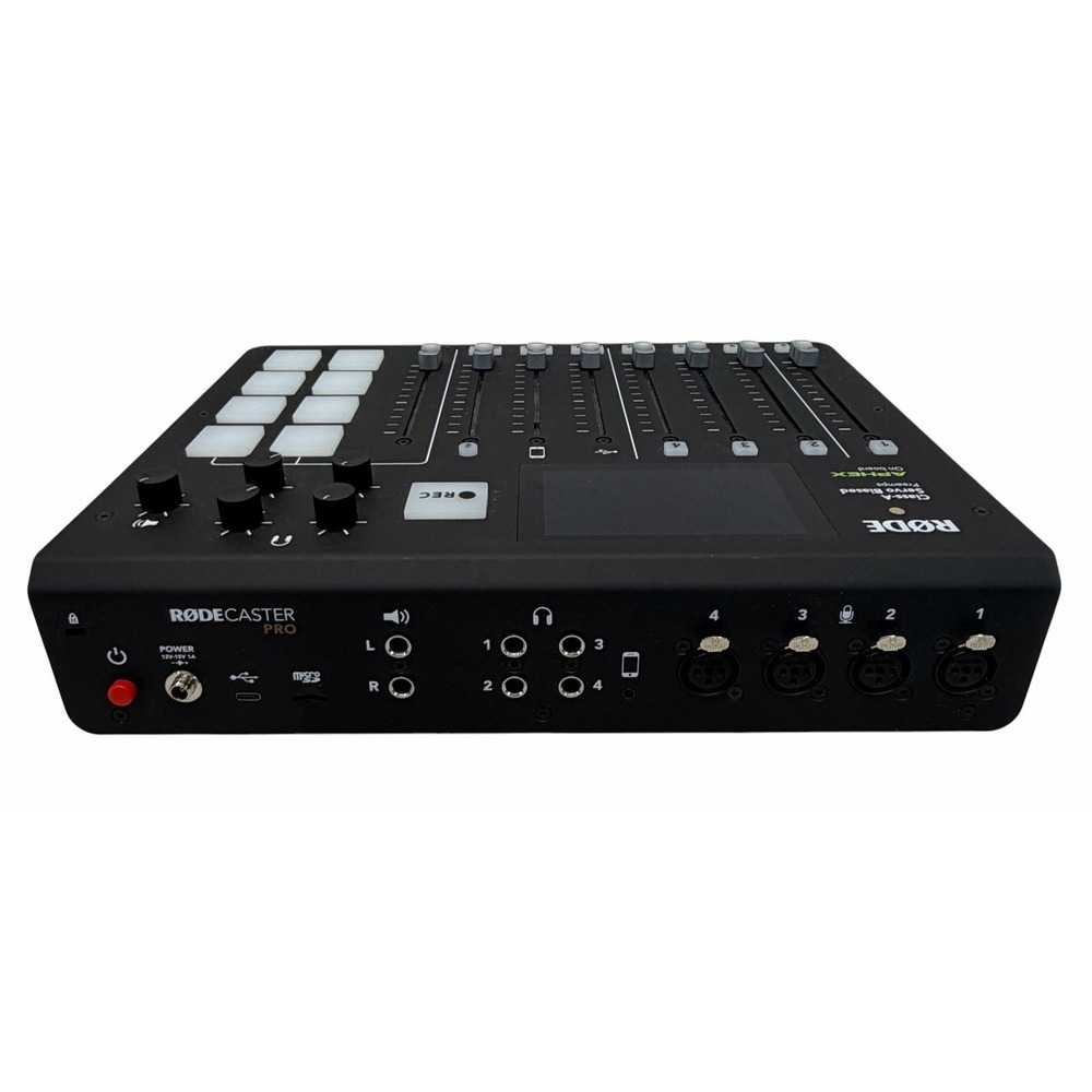 Rode Rodecaster Pro Podcast Production Studio All In One Mic Headset Manual - Picture 7 of 16
